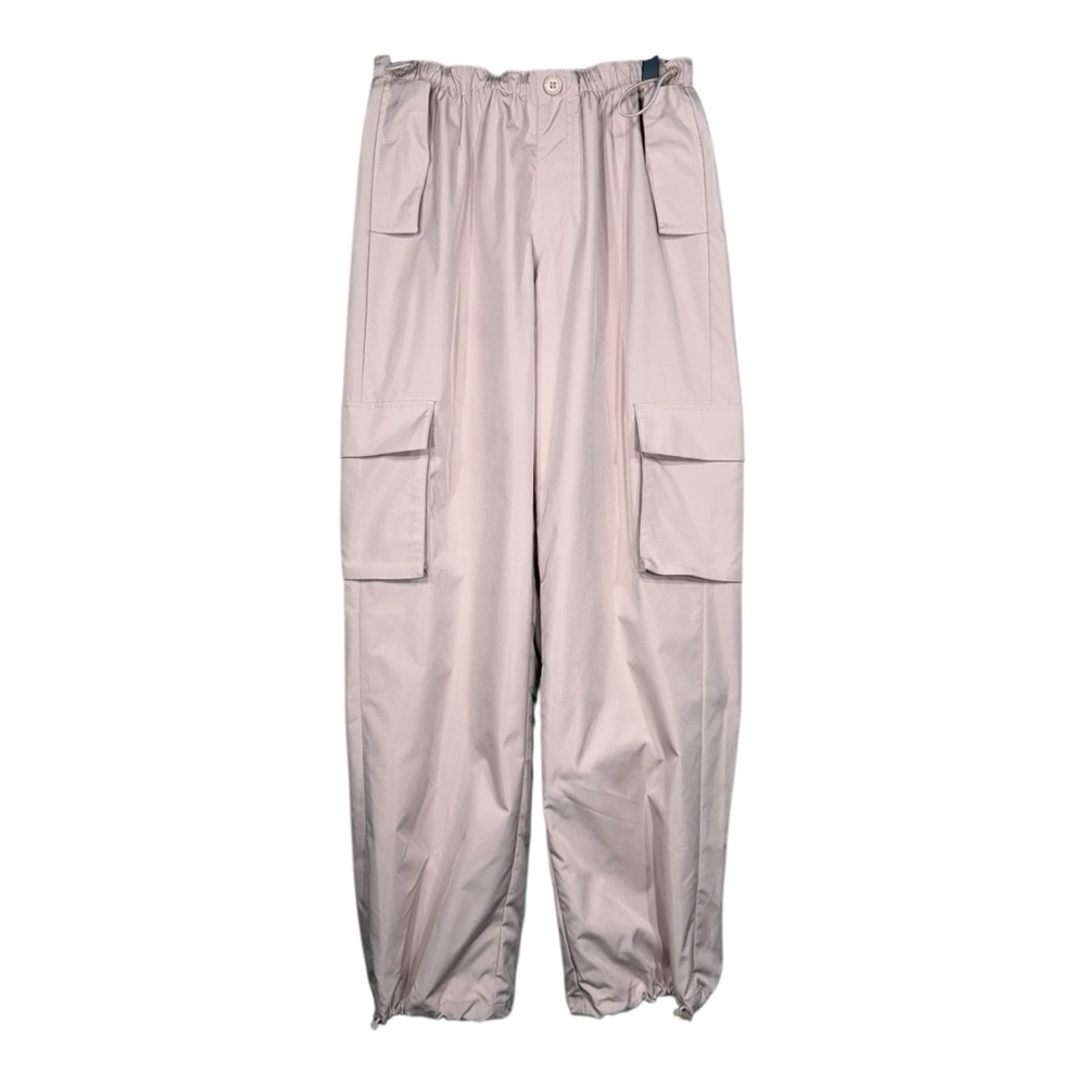 Zoe By Zoe + Phoebe Dusty Pink Parachute Cargo Jogger Pants Size S